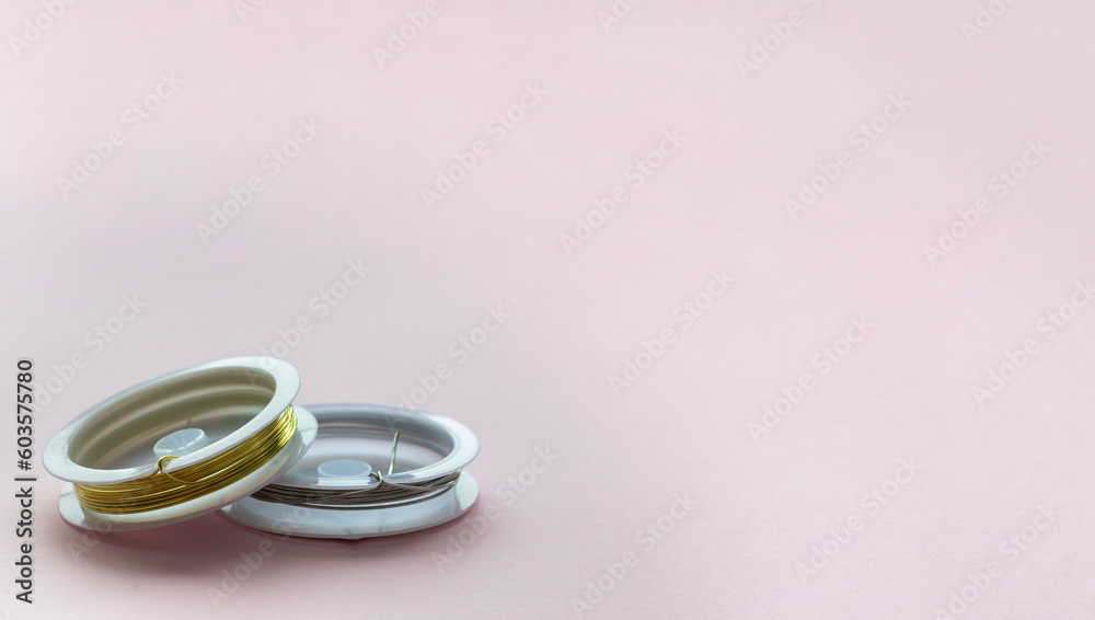 jewelry wire for costume jewelry and needlework, make tool yourself. jewelry wire for costume jewelry and needlework, make tool yourself.