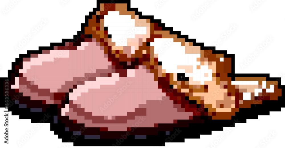 warm man slippers game pixel art retro vector. bit lifestyle shoes, home comfortable warm man slippers. old vintage illustration warm man slippers game pixel art retro vector. bit lifestyle shoes, home comfortable warm man slippers. old vintage illustration