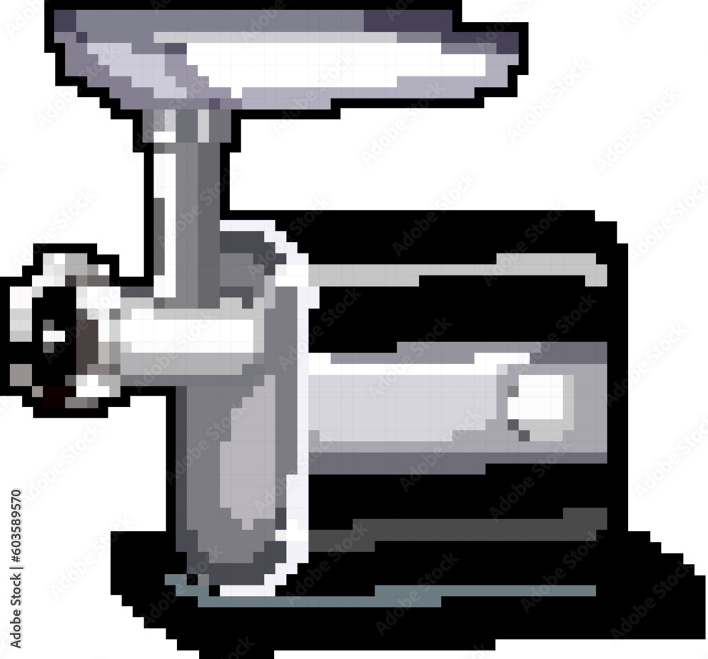 appliance meat grinder game pixel art retro vector. bit appliance meat grinder. old vintage illustration appliance meat grinder game pixel art retro vector. bit appliance meat grinder. old vintage illustration