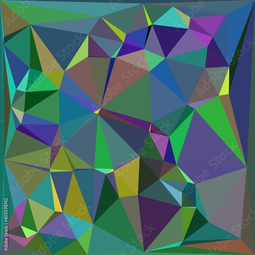 Illustration abstract kaleidoscope, lime green, forest green, emerald green, rgb. Good for symmetrical, floral, or paisley patterns with shades of green. Fit for painting, backdrop, wall art, canvas.