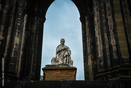 Sir Walter Scott Statue - Edinburgh, Scotland 