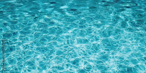 Water in swimming pool. Clear pool water background
