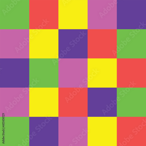 Colorful square background. Abstract colorful background.