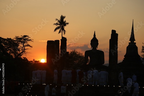 Photo historical park sukhothai