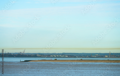 View of Port of Felixstowe, UK photo