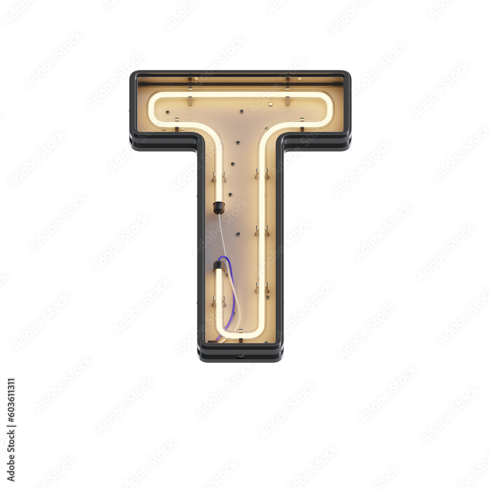 Futuristic Neon 3D Alphabet or PNG Letters Futuristic Neon 3D Alphabet or PNG Letters