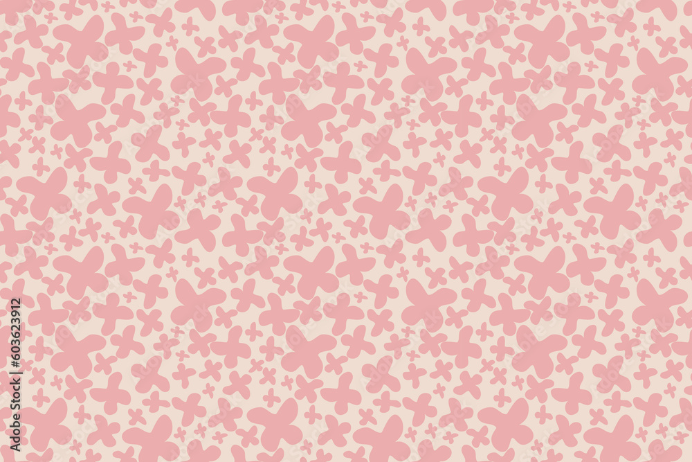 Flowers seamless pattern cute hand drawn minimal bright flower pattern vector illustration background design for fabric notebook cover paper gift wrap handicraft pastel colour Flowers seamless pattern cute hand drawn minimal bright flower pattern vector illustration background design for fabric notebook cover paper gift wrap handicraft pastel colour
