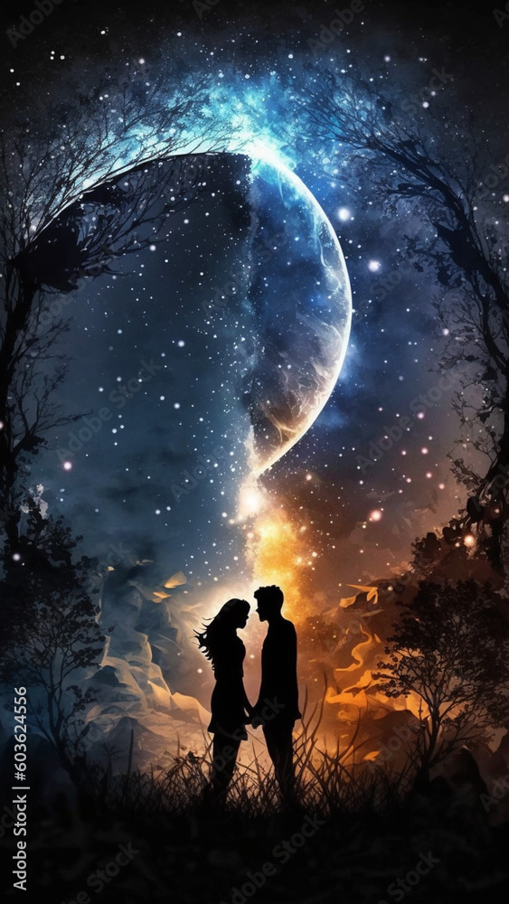 Beautiful space design, planets, Mars, Venus, Earth, Abstract background, full of shapes, Photo the moon mars earth night sky elements of the universe a view from the ground Beautiful space design, planets, Mars, Venus, Earth, Abstract background, full of shapes, Photo the moon mars earth night sky elements of the universe a view from the ground