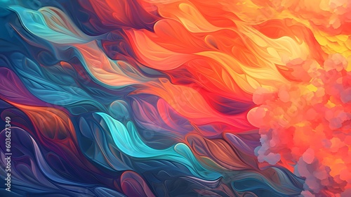 abstract background with vibrant colors 