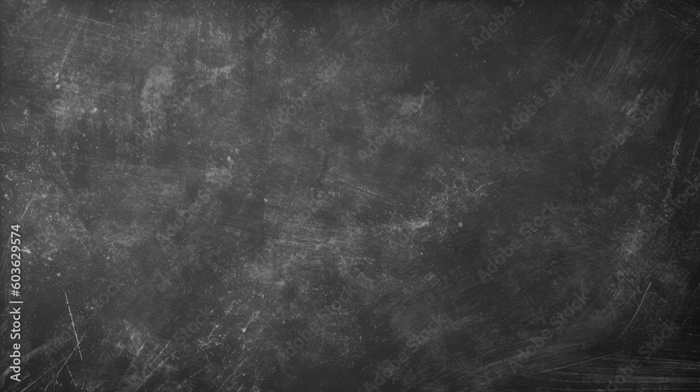 Obraz premium Empty black chalkboard. Generative AI