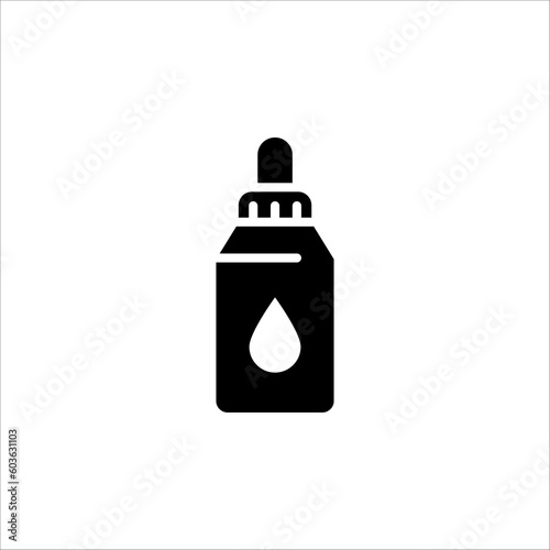 dropper icon. Pipette icon. Medicine dropper sign. vector illustration on white background. EPS 10