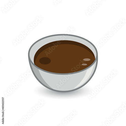 A cup coffee. Coffee cup vector illustration
