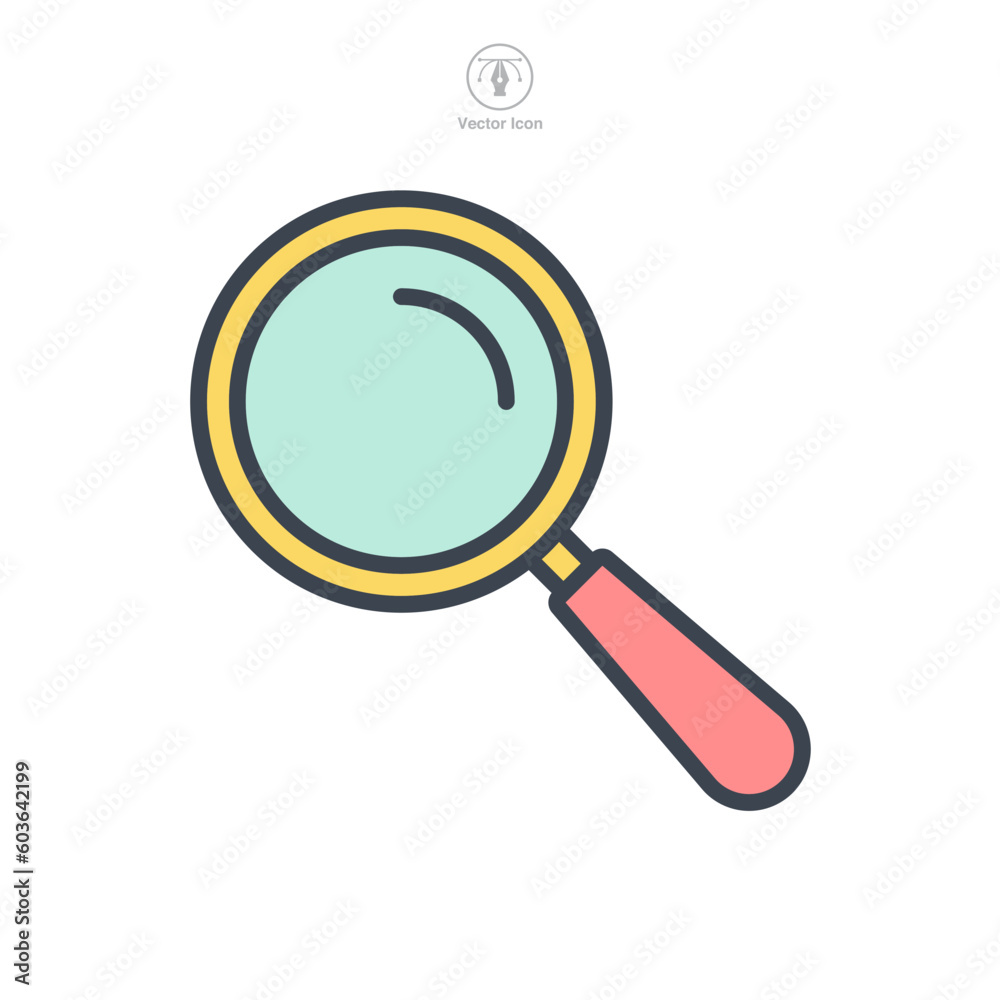 magnifying glass icon symbol template for graphic and web design collection logo vector illustration magnifying glass icon symbol template for graphic and web design collection logo vector illustration