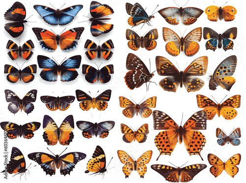 collection of butterflies © Picture for You
