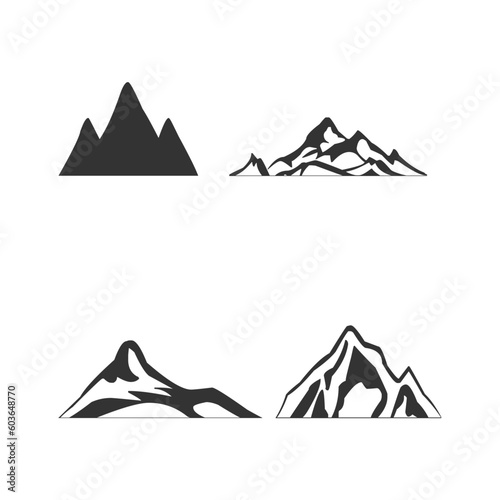 illustration of mountain