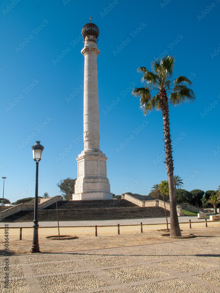 Monasterio de Santa María de La Rábida. Se encuentra en el término municipal de Palos de la Frontera, en la provincia de Huelva (Andalucía, España).