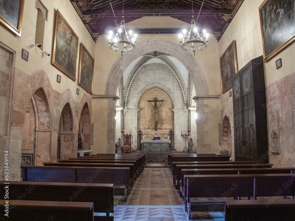 Monasterio de Santa María de La Rábida. Se encuentra en el término municipal de Palos de la Frontera, en la provincia de Huelva (Andalucía, España).