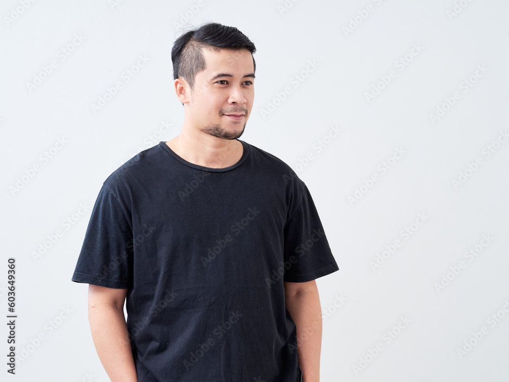 Handsome young man on light background Handsome young man on light background