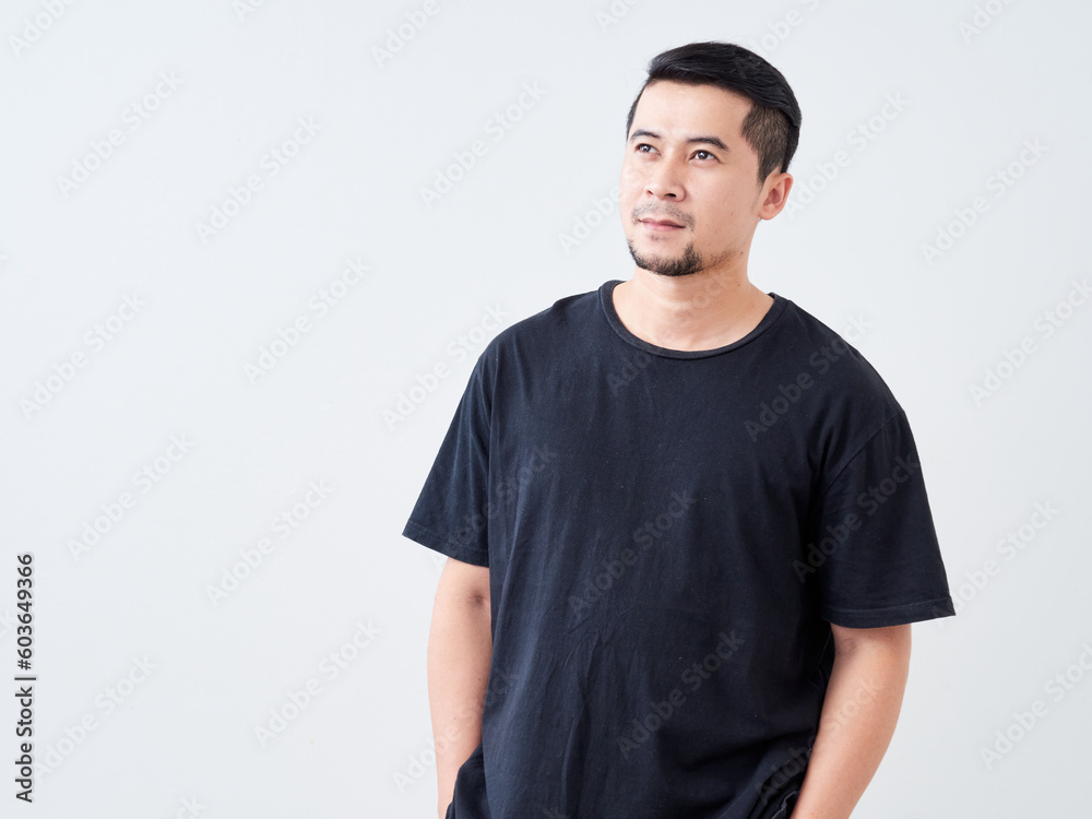 Fototapeta premium Handsome young man on light background