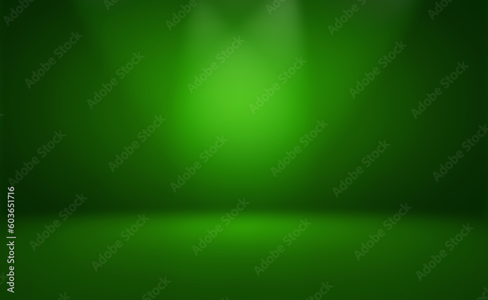 Abstract Luxury gradient green background