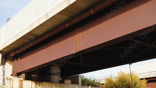 Underneath A Bridge. Top View