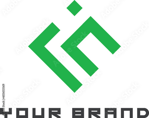 Free Download Abstract logo multicolored squares for company design - GFXLoad