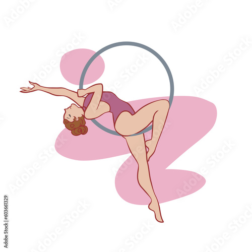 Aerial dance, Hoop dance, Female strength