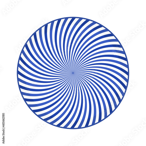 Porcelain plate with traditional blue on white design in Asian style. design pattern for background, plate, dish, bowl, lid, tray, salver, vector illustration art embroidery. line spiral plate.