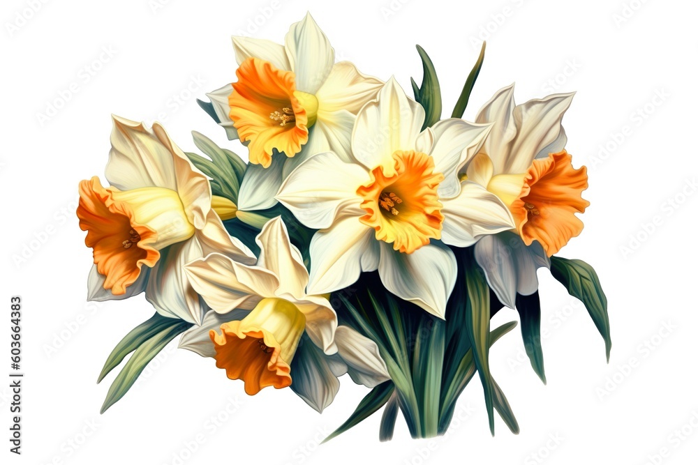 Amazing and attractive image of daffodil AI-Generated Amazing and attractive image of daffodil AI-Generated