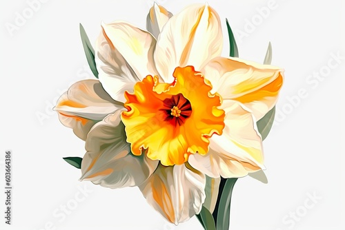 Amazing and attractive image of daffodil AI-Generated