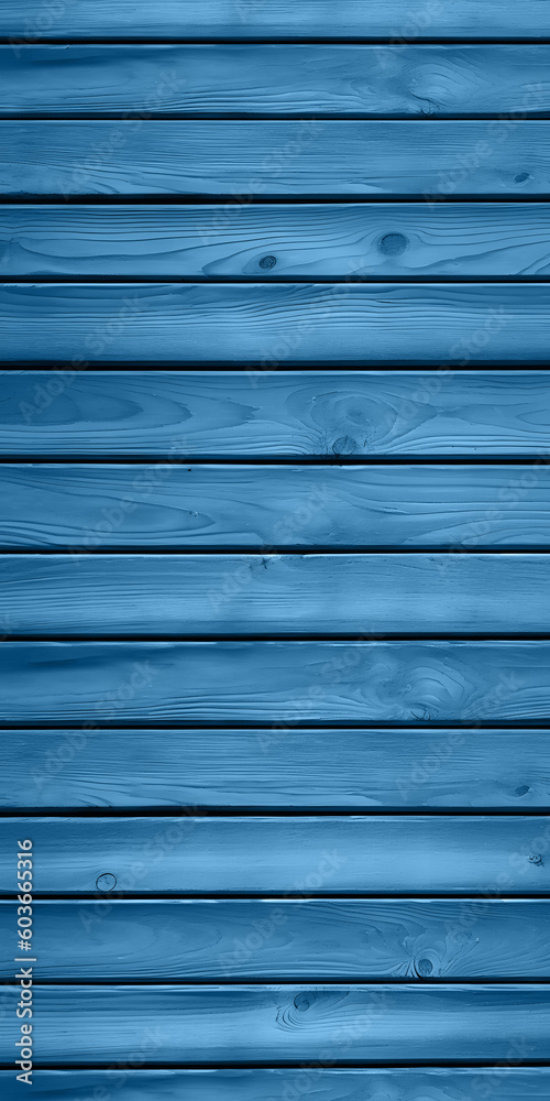 Blue wooden planks background. Wooden texture. Blue wood wall. Wood