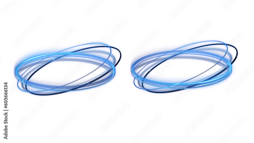3d render circular neon blue light with glitter particles with alpha channel 3d render circular neon blue light with glitter particles with alpha channel