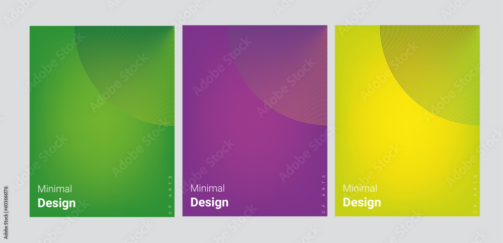 Fototapeta premium Hi-tech minimal covers design. Annual report template. Poster Template. 