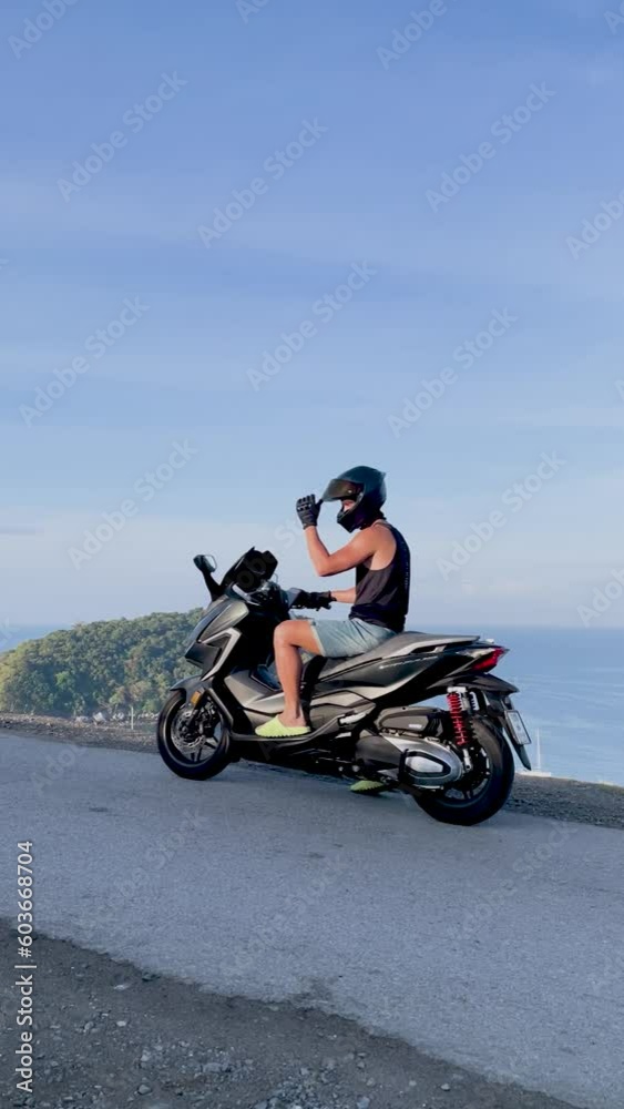 biker in action biker in action