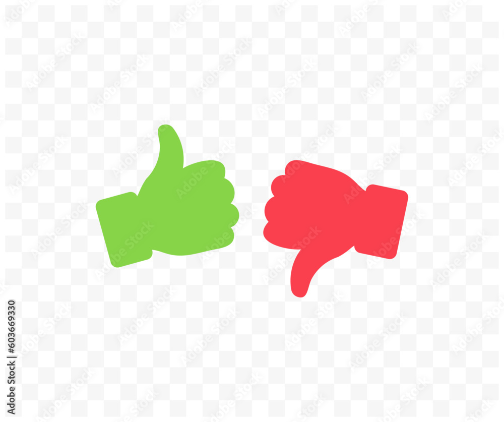 Thumb up and thumb down sign on transparent background. Thumb up and thumb down icons. Like and dislike icon and dislike and hate. Ready like dislike button website vector design and illustration.
Thumb up and thumb down sign on transparent background. Thumb up and thumb down icons. Like and dislike icon and dislike and hate. Ready like dislike button website vector design and illustration.