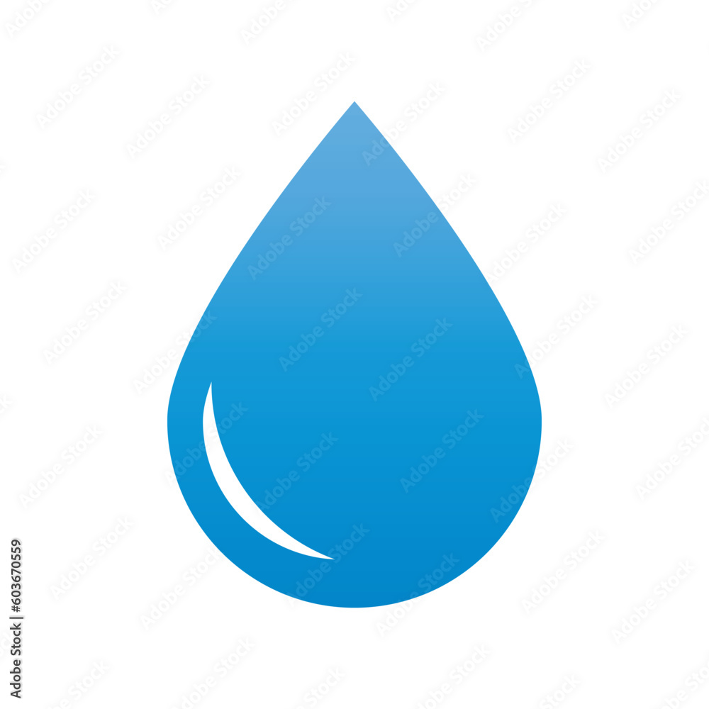 falling water icon vector falling water icon vector