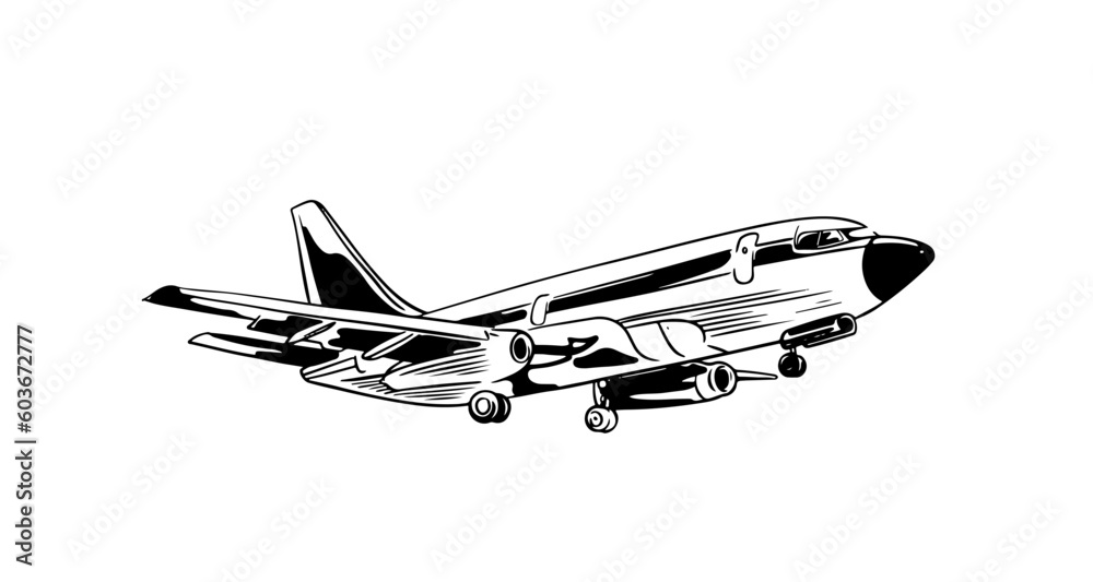 Transportation of ink drawing sketch for poster, post card, name card, brochure, t-shirt, logo, branding, collection, art print. Transportation of ink drawing sketch for poster, post card, name card, brochure, t-shirt, logo, branding, collection, art print.