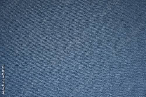 Blue cotton canvas texture background for design, overlay for your design with copy space. High quality photo