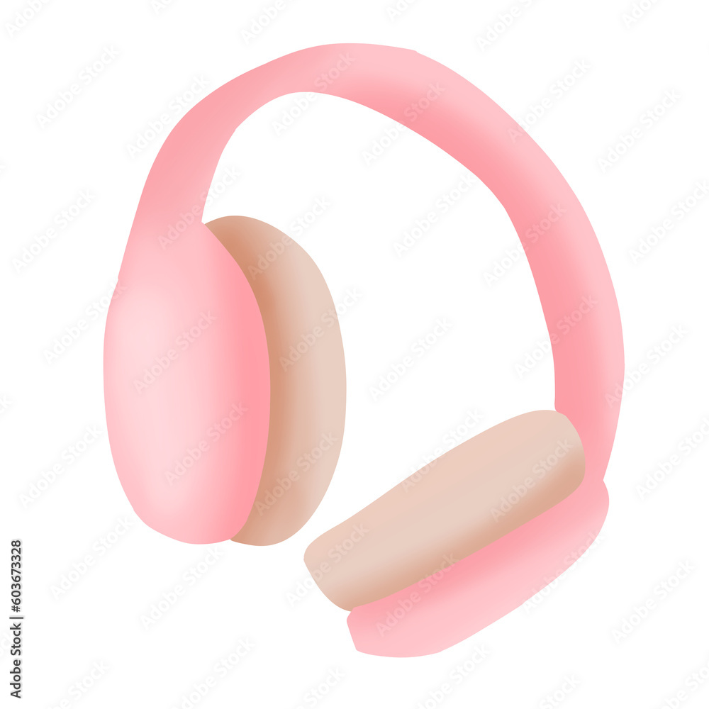 Headphone Illustration Headphone Illustration