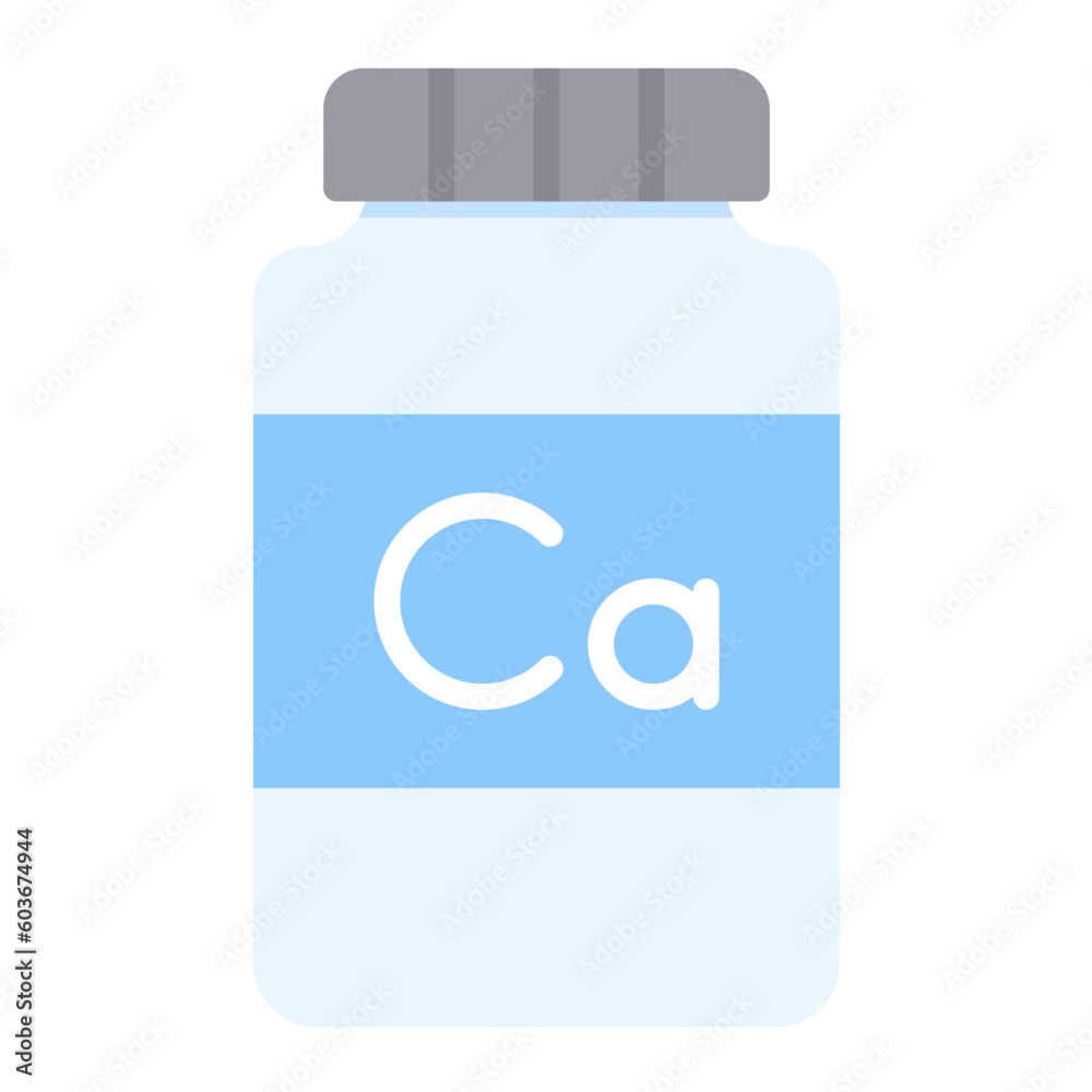 Fototapeta premium Calcium Icon