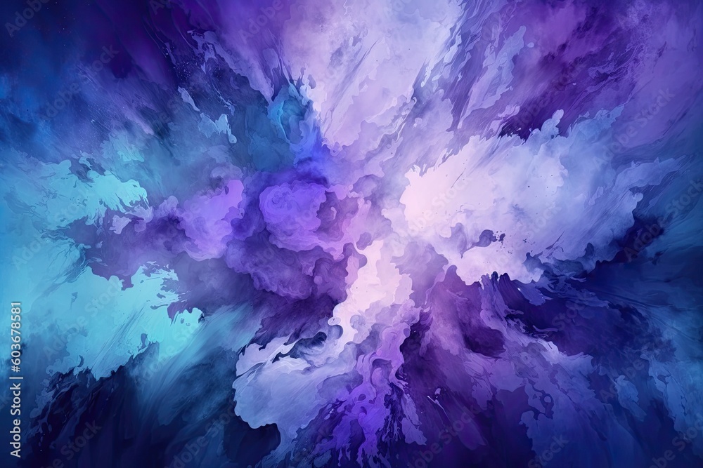 abstract background with burst of colors