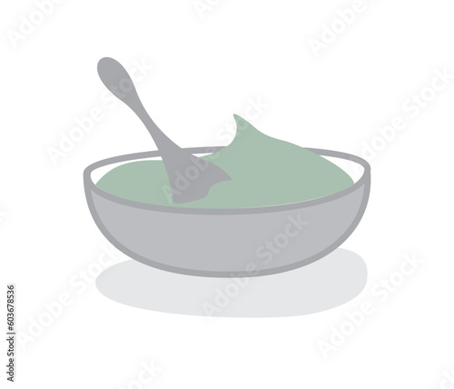Mud Mask in a bowl