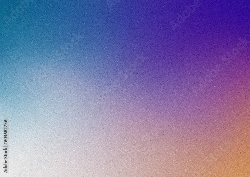 夕暮れのような紫や青やオレンジが美しいノイズ入りグラデーション背景