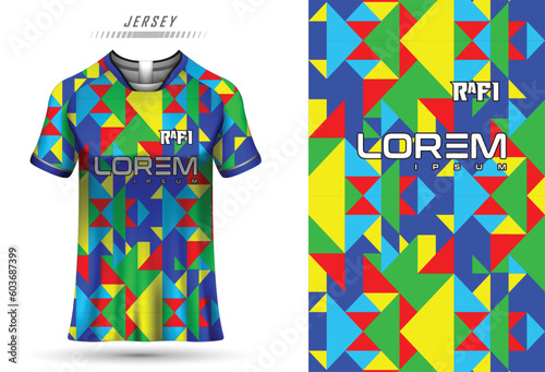 vector soccer jersey design for sublimation
