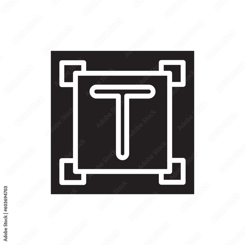 Editor Select Text Icon Editor Select Text Icon