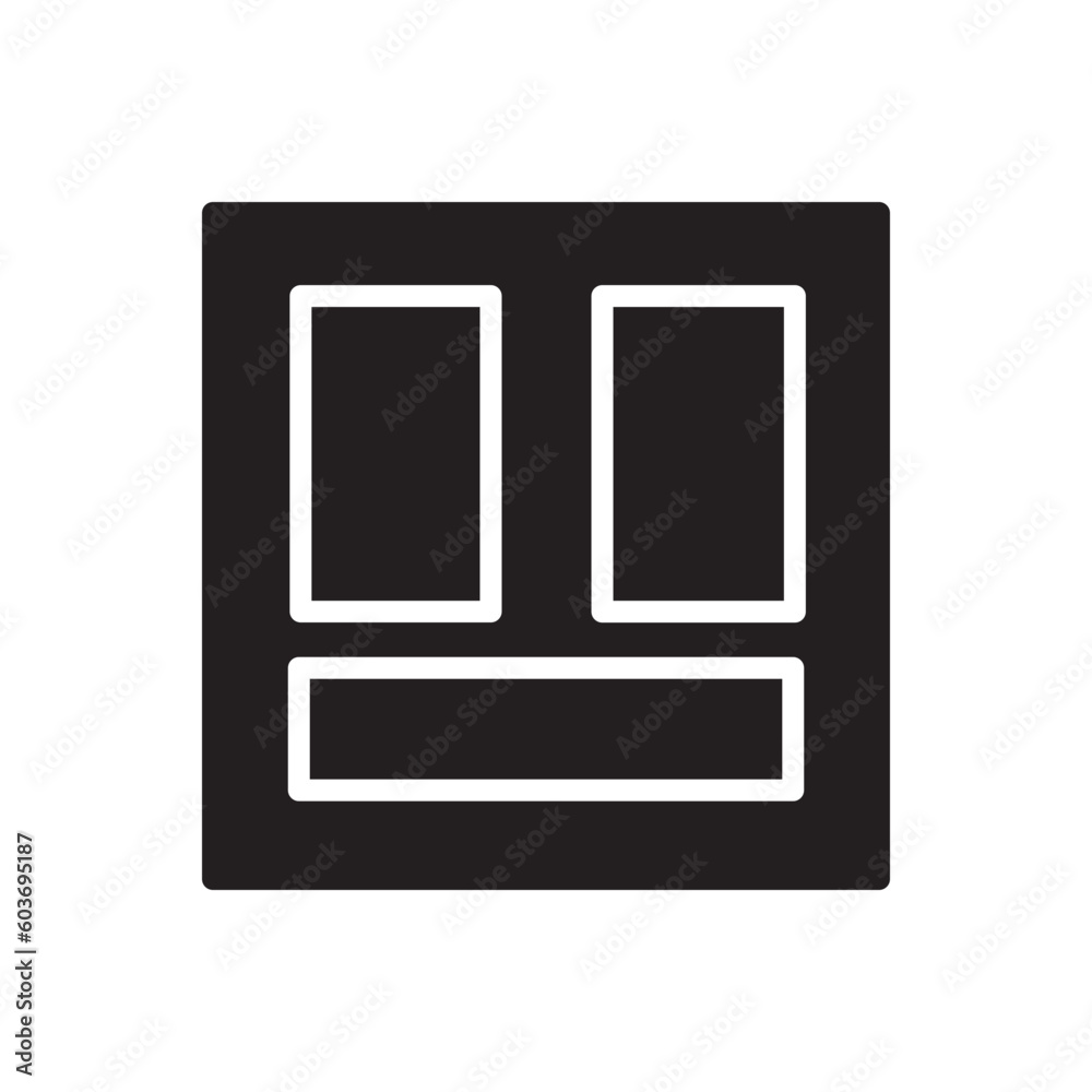 Editor Layout Sign Icon Editor Layout Sign Icon