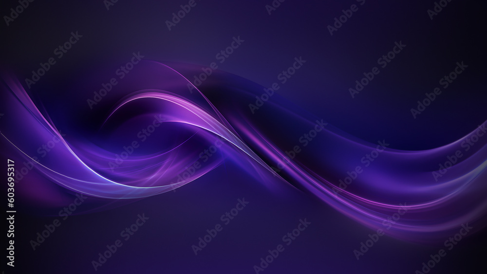 Waves in Purple Colors Waves in Purple Colors