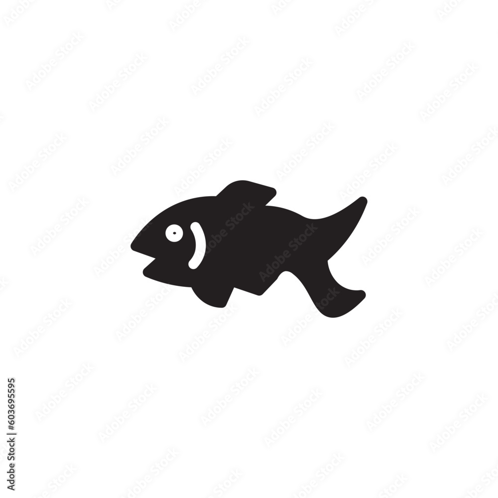 Obraz premium Fish Ocean Sea Icon