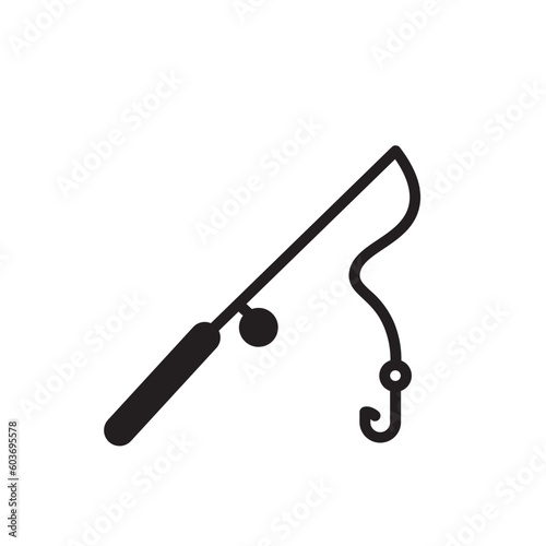 Hook Pole Rod Icon
