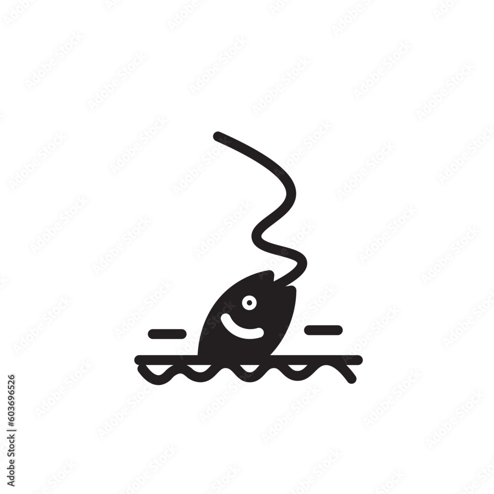 Obraz premium Fishing Ecology Sea Icon